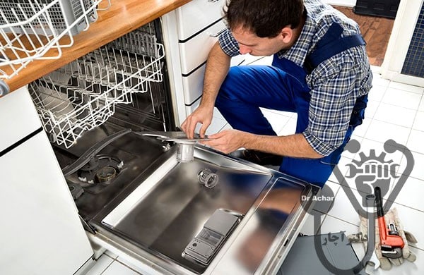 خش افتادن و سفیدک زدن ظروف در ماشین ظرفشویی