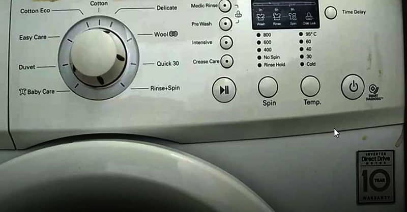 تعمیر برد ماشین لباسشویی ال جی
