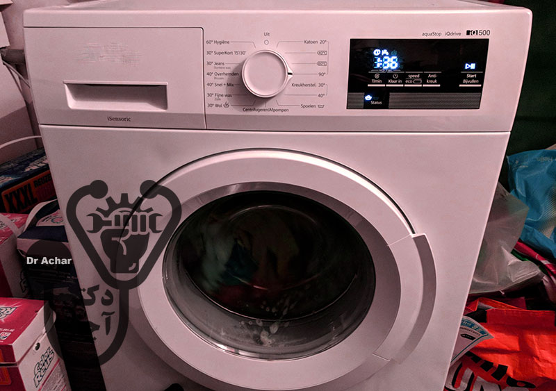 علت صدای پمپ تخلیه ماشین لباسشویی