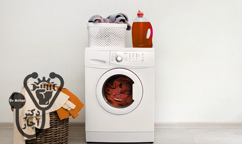 علت پر شدن آب در ماشین لباسشویی خاموش